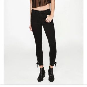 Pacsun high rise ankle jeans